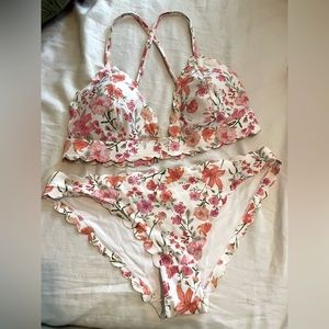 H&M Floral Bikini